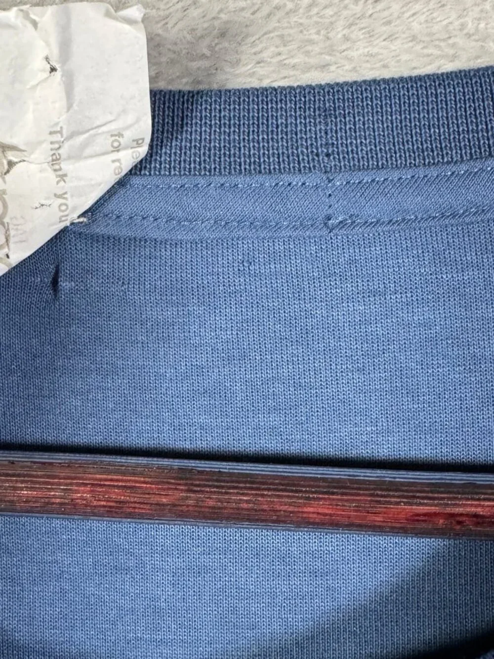 Polo Ralph Lauren T-Shirt Mens XL Blue Expedition Double Knit Spell Out $110